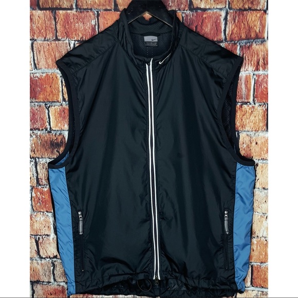 Nike Training Black Pockets Vented XL Vest Jacket - Picture 1 of 5